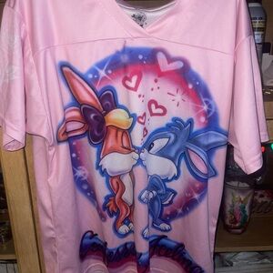 Women Looney Tunes, Character Pink Shirt